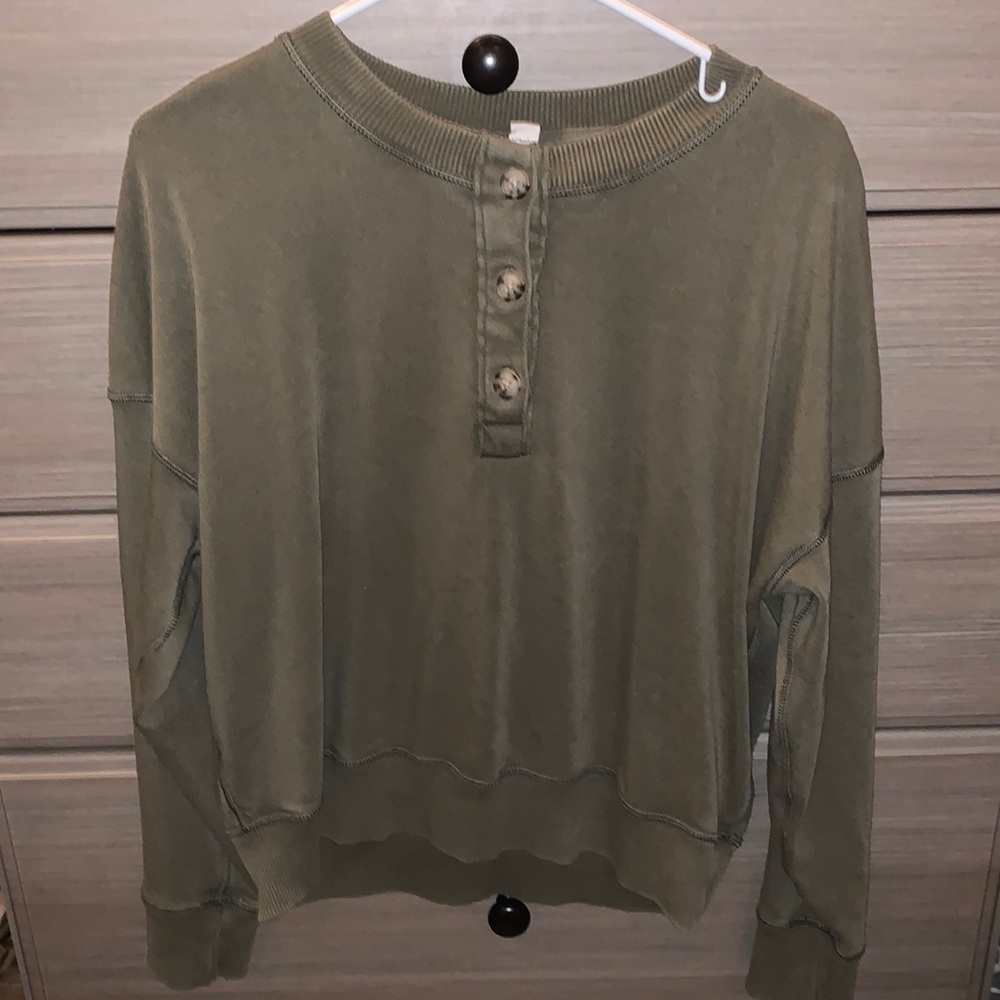Army Green Long Sleeve